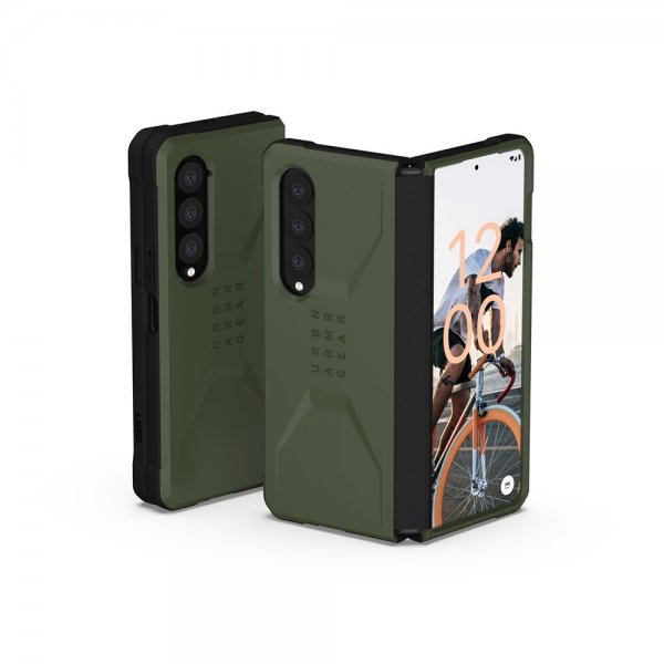 Urban Armor Gear (UAG) Samsung Galaxy Z Fold 4 Deksel Civilian Olive Drab