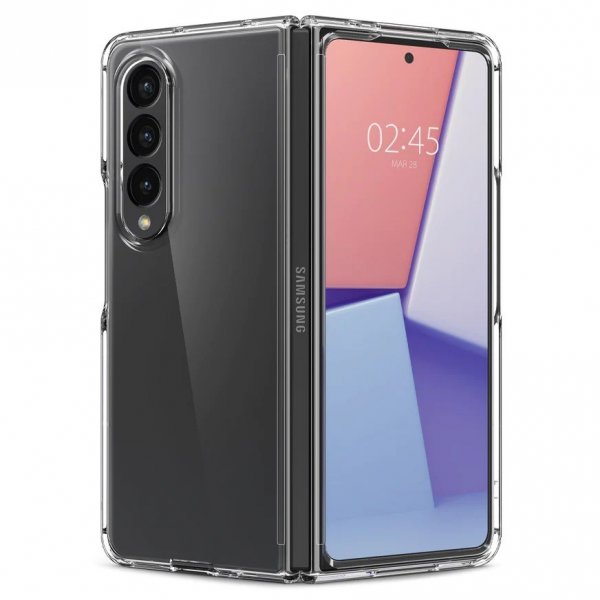 Spigen Samsung Galaxy Z Fold 4 Deksel Crystal Hybrid Crystal Clear