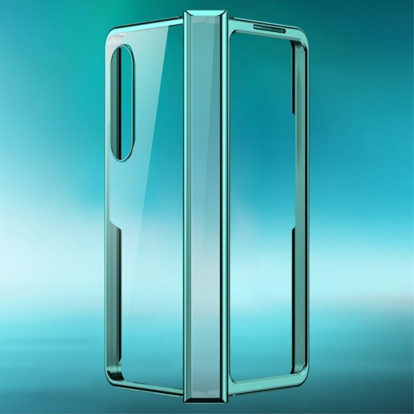 Samsung Galaxy Z Fold 4 Deksel Belagt Kant Grønn