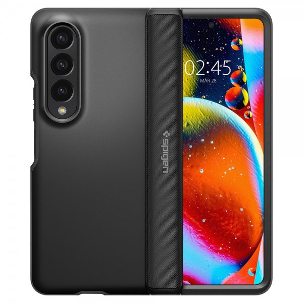 Spigen Samsung Galaxy Z Fold 4 Deksel Slim Armor Pro Svart