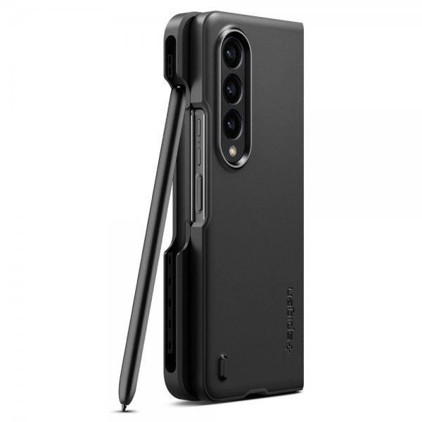Spigen Samsung Galaxy Z Fold 4 Deksel Thin Fit P Svart