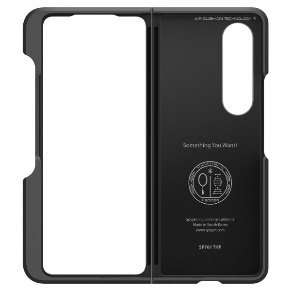 Spigen Samsung Galaxy Z Fold 4 Deksel Thin Fit P Svart