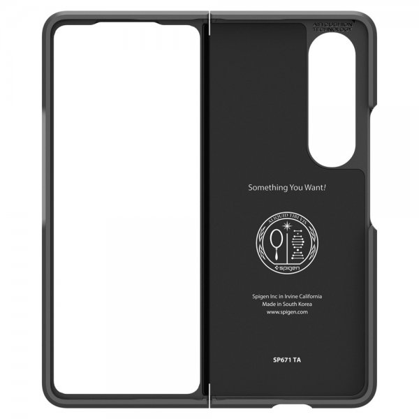Spigen Samsung Galaxy Z Fold 4 Deksel Tough Armor Svart