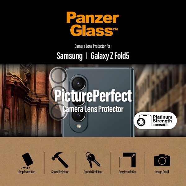 PanzerGlass Samsung Galaxy Z Fold 5 Kamerabeskytter PicturePerfect