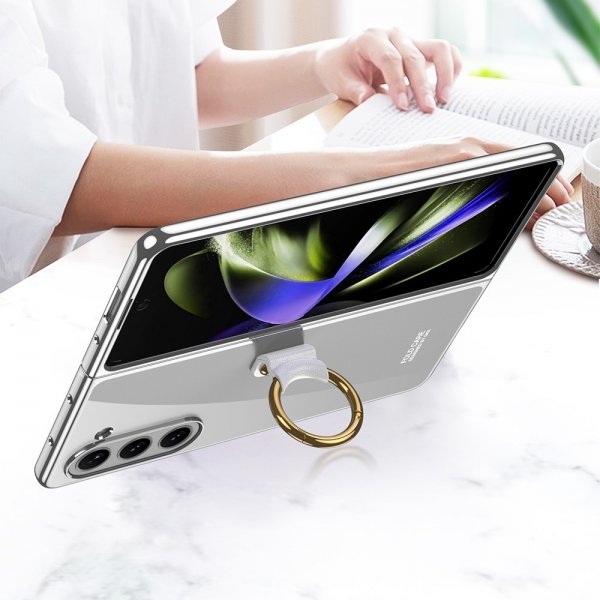 GKK Samsung Galaxy Z Fold 5 Deksel med Ringholder Grønn