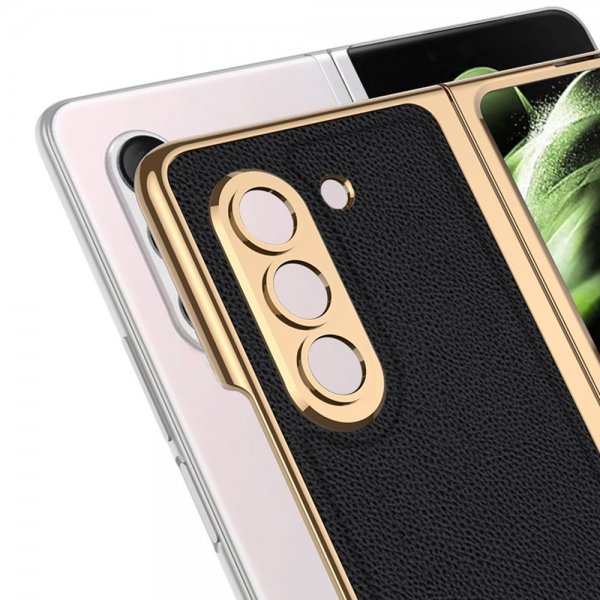 GKK Samsung Galaxy Z Fold 5 Deksel Belagt Kant Grønn