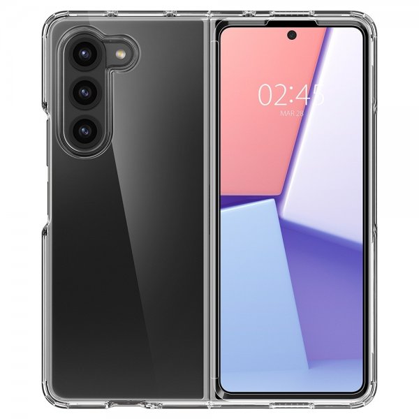 Spigen Samsung Galaxy Z Fold 5 Deksel Ultra Hybrid Crystal Clear