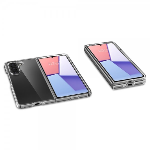 Spigen Samsung Galaxy Z Fold 5 Deksel Ultra Hybrid Crystal Clear