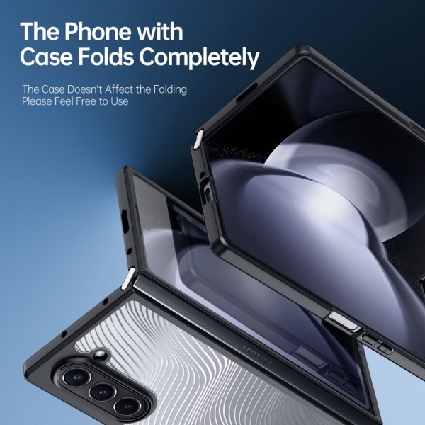 Dux Ducis Samsung Galaxy Z Fold 6 Deksel Aimo Series Svart