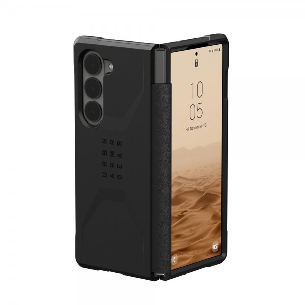 Urban Armor Gear (UAG) Samsung Galaxy Z Fold 6 Deksel Civilian Svart