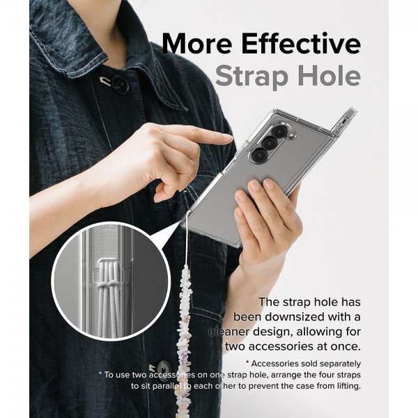 Ringke Samsung Galaxy Z Fold 6 Deksel Fusion Transparent