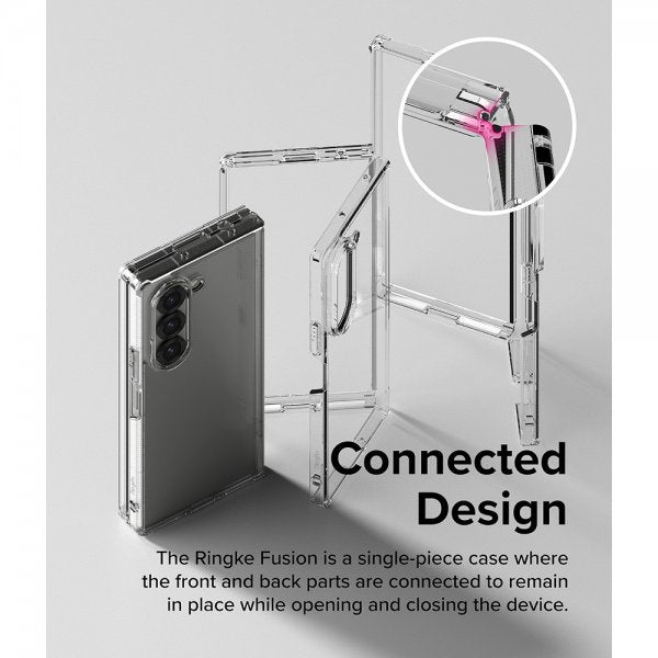 Ringke Samsung Galaxy Z Fold 6 Deksel Fusion Transparent