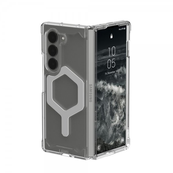 Urban Armor Gear (UAG) Samsung Galaxy Z Fold 6 Deksel Plyo Pro MagSafe Ice/Silver