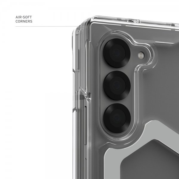 Urban Armor Gear (UAG) Samsung Galaxy Z Fold 6 Deksel Plyo Pro MagSafe Ice/Silver
