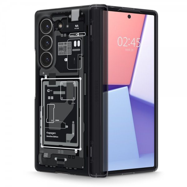 Spigen Samsung Galaxy Z Fold 6 Deksel Ultra Hybrid Pro Zero One Svart