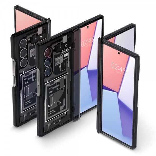 Spigen Samsung Galaxy Z Fold 6 Deksel Ultra Hybrid Pro Zero One Svart