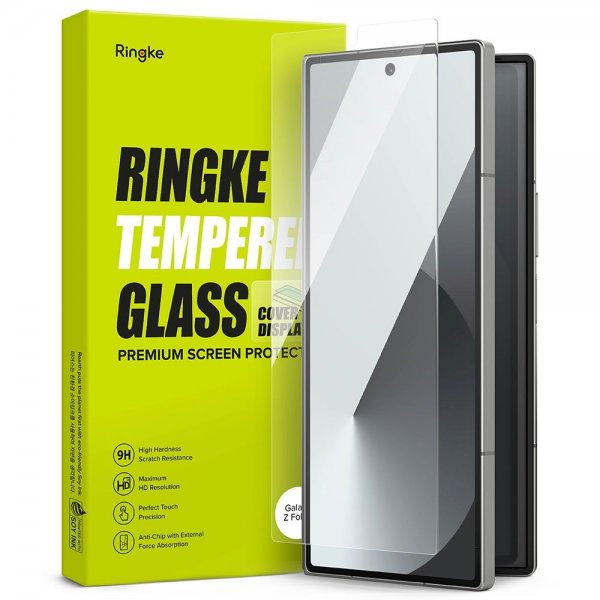 Ringke Samsung Galaxy Z Fold 6 Skjermbeskytter Cover Display Protector Glass 2-pakning