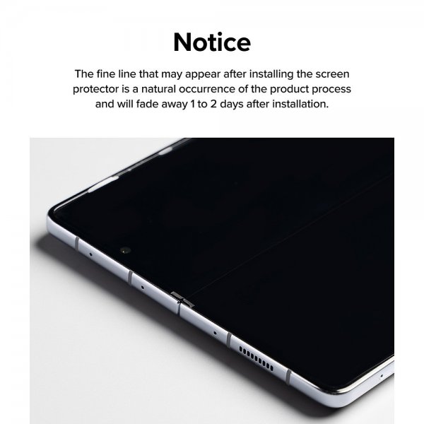 Ringke Samsung Galaxy Z Fold 6 Skjermbeskytter Dual Easy Film 2-pakning