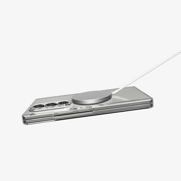 Spigen Samsung Galaxy Z Fold 7 Deksel Air Skin MagFit Clear White