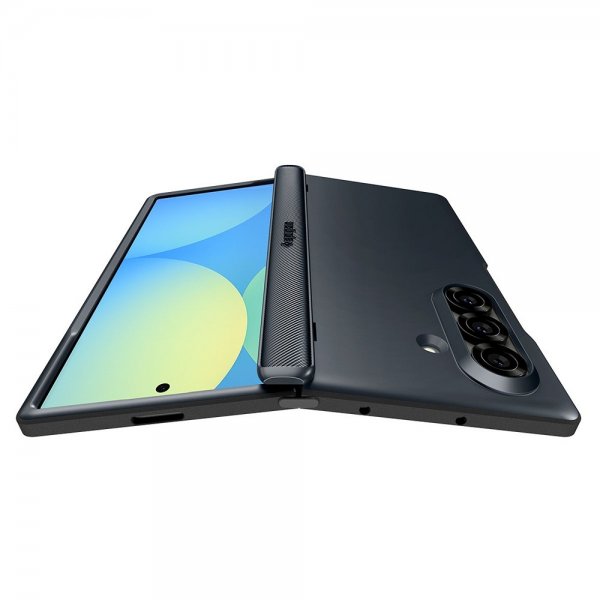 Spigen Samsung Galaxy Z Fold 7 Deksel Slim Armor Pro MagFit Metal Slate