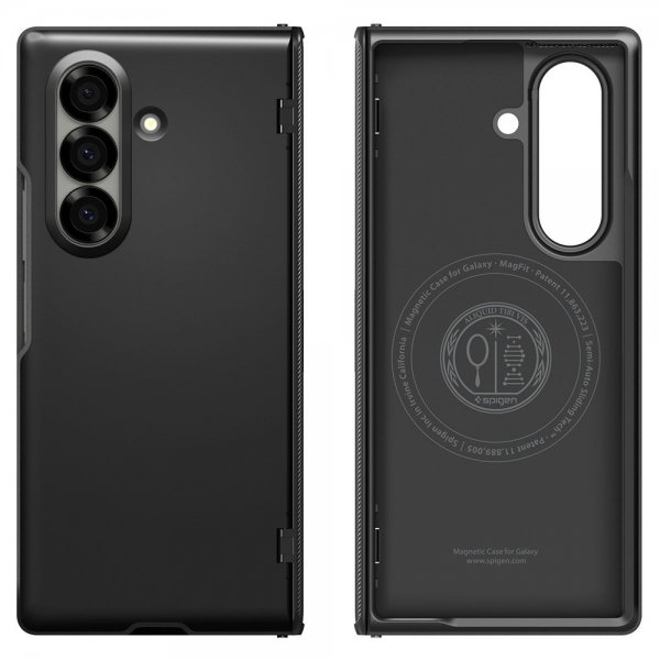 Spigen Samsung Galaxy Z Fold 7 Deksel Slim Armor Pro MagFit Svart