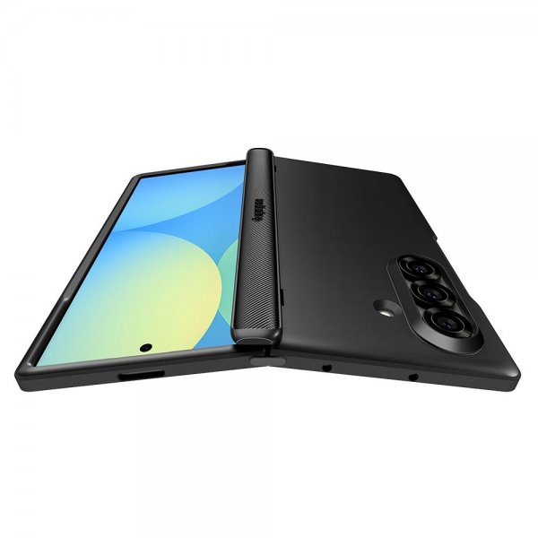 Spigen Samsung Galaxy Z Fold 7 Deksel Slim Armor Pro MagFit Svart