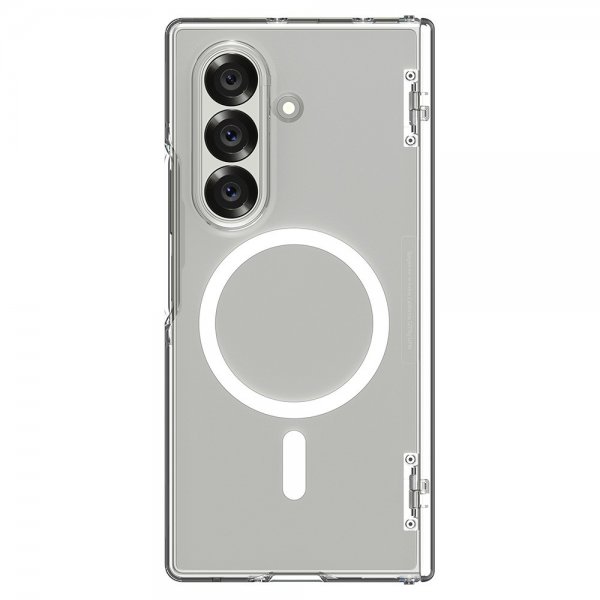 Spigen Samsung Galaxy Z Fold 7 Deksel Ultra Hybrid Pro MagFit Clear White