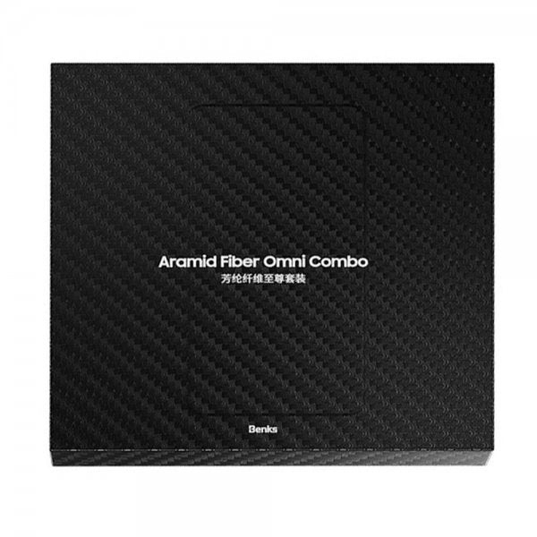 Benks Samsung Galaxy Z Fold3 Deksel Aramid Fiber Omni Combo Svart
