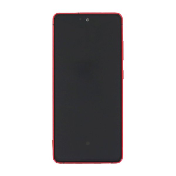 Samsung Samsung S20 FE 4G Skjerm med LCD Display Original - Rød
