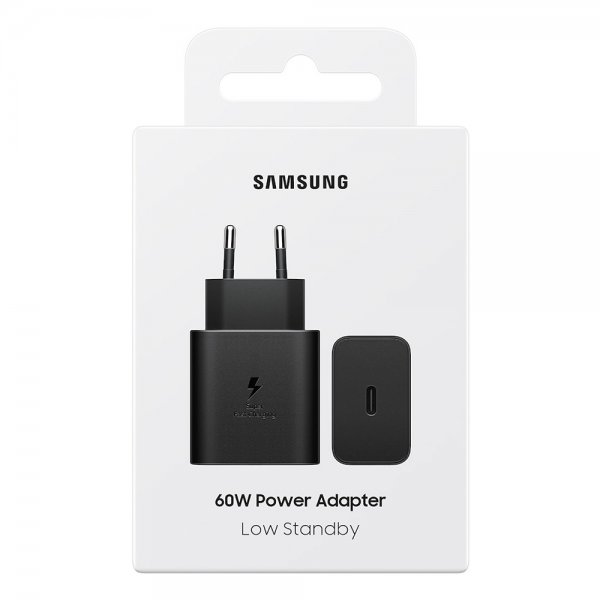 Samsung Original Lader 60W Power Adapter USB-C Svart
