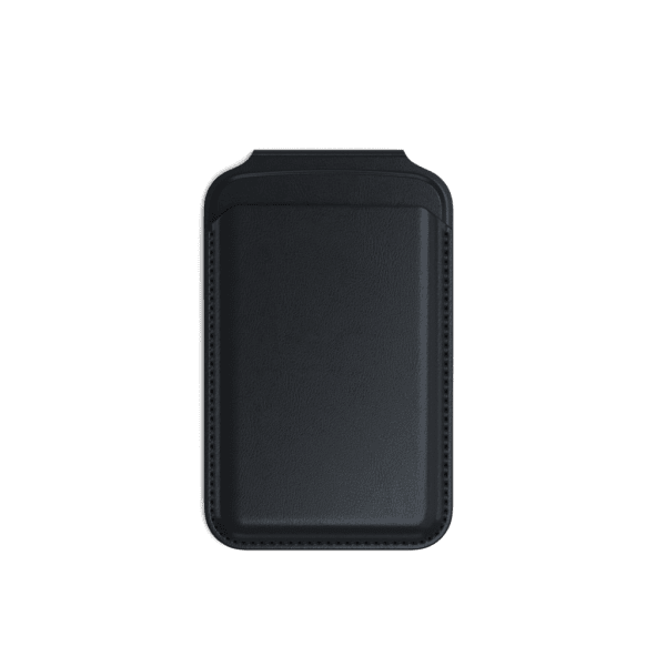 Satechi Kortholder Vegan-Leather Magnetic Wallet Stand Svart