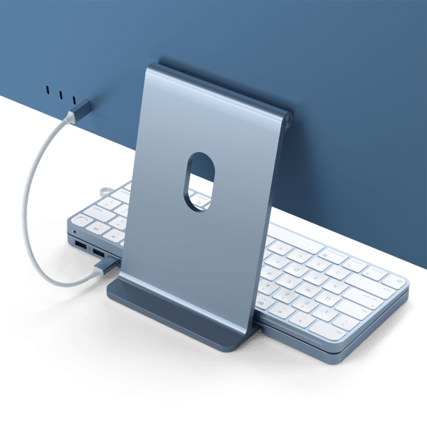 Satechi Universal Adapter USB-C Slim Dock 24” iMac Blå
