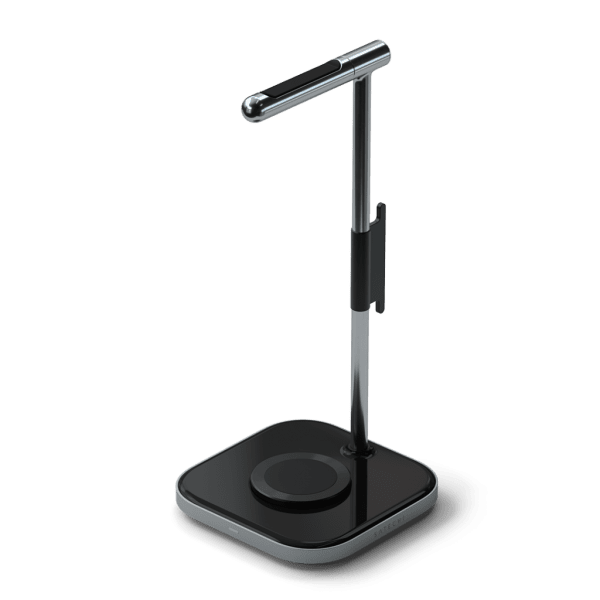Satechi Aluminum Headphone Stand with built in wireless charging