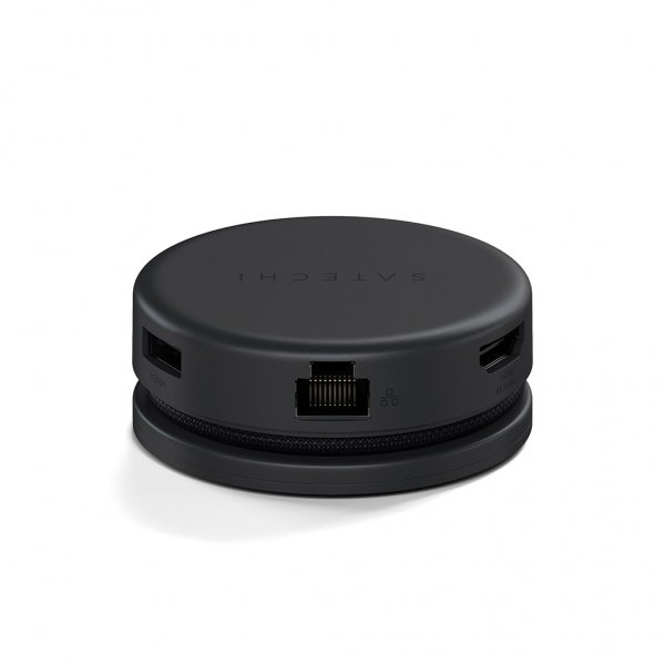 Satechi OntheGo 7-i-1 Multiport Adapter Space Black