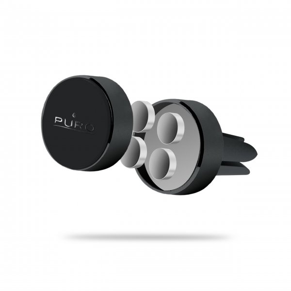 Puro Magnetisk Mobilholder til bil Air Vent Svart