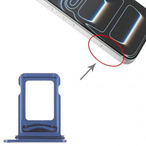 SIM-kortholder Dual SIM for iPhone 17 Pro - Deep blue