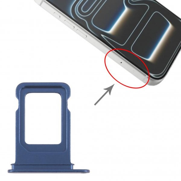 SIM-kortholder for iPhone 17 Pro - Deep blue