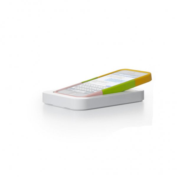 Bluelounge Saidoka iPhone SE 2016/ 5 / 5s Ladedukke Hvit