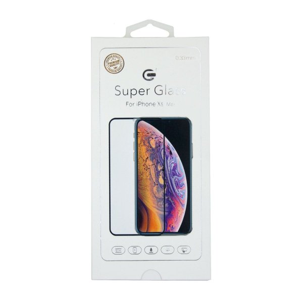 iPhone Xs Max/iPhone 11 Pro Max Skjermbeskytter 3D Herdet glass