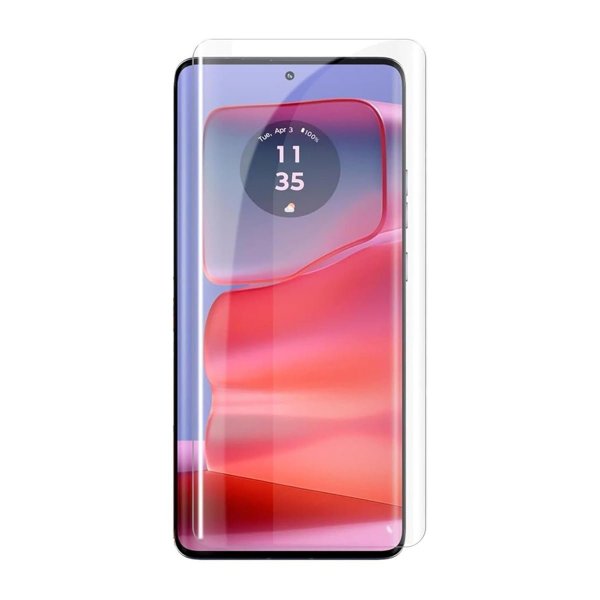 Motorola Edge 50 Pro Skjermbeskytter UV-lys Herdet glass