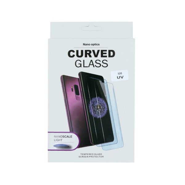 Samsung Galaxy S20 Skjermbeskytter UV-lys Herdet glass