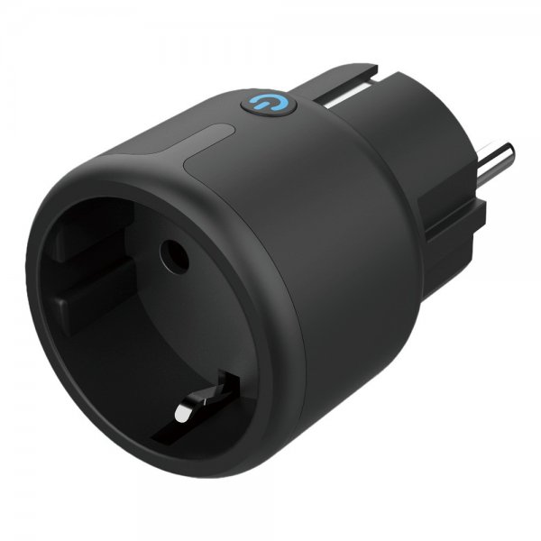 Deltaco Smart Home Smart plugg WiFi svart