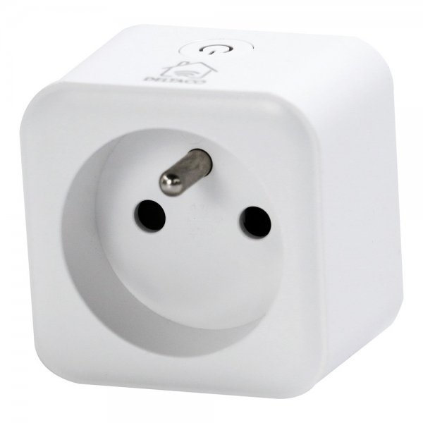 Deltaco Smart Home Smart Plugg med energimonitorering