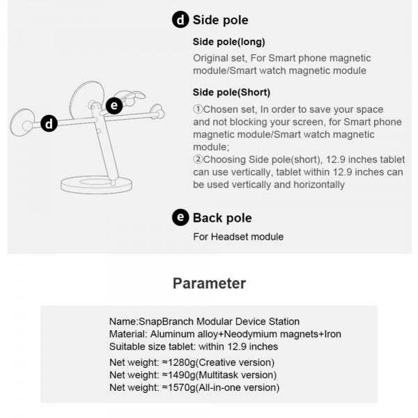 Nillkin SnapBranch Creative Version Svart