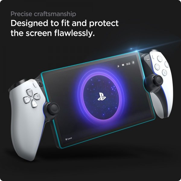 Spigen Sony PlayStation Portal Skjermbeskytter GLAS.tR EZ Fit