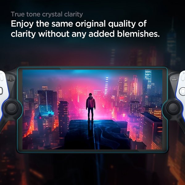 Spigen Sony PlayStation Portal Skjermbeskytter GLAS.tR EZ Fit