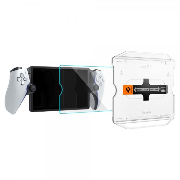 Spigen Sony PlayStation Portal Skjermbeskytter GLAS.tR EZ Fit