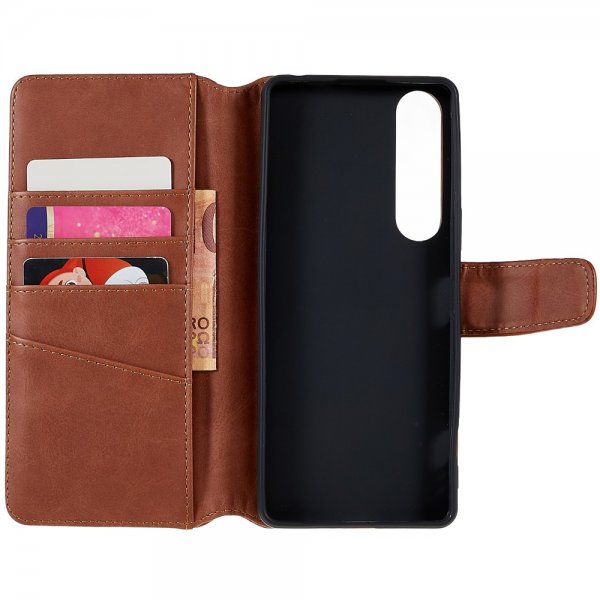 Nordic Covers Sony Xperia 1 IV Etui Essential Leather Maple Brown