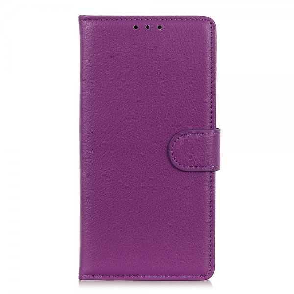 Sony Xperia 1 IV Etui Litchi Lilla