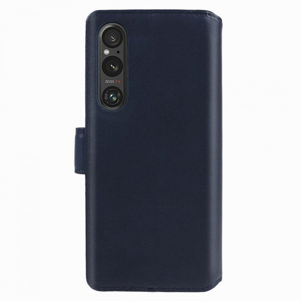 Nordic Covers Sony Xperia 1 V Etui Essential Leather Heron Blue